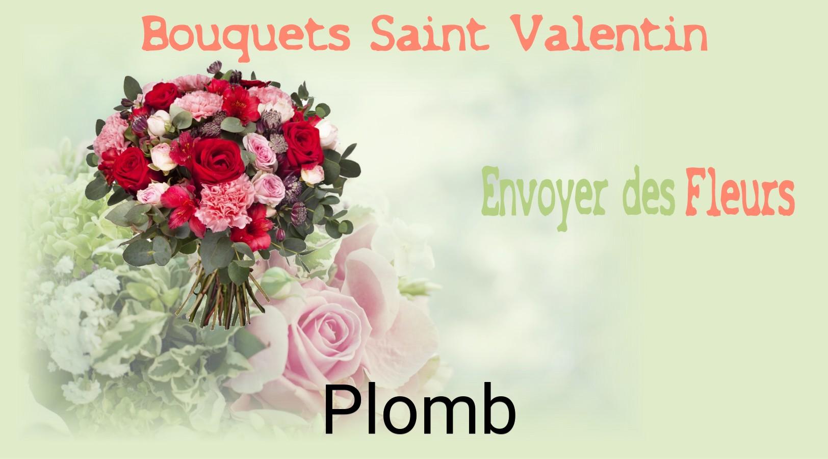 Roses de Saint-Valentin livrées à Plomb